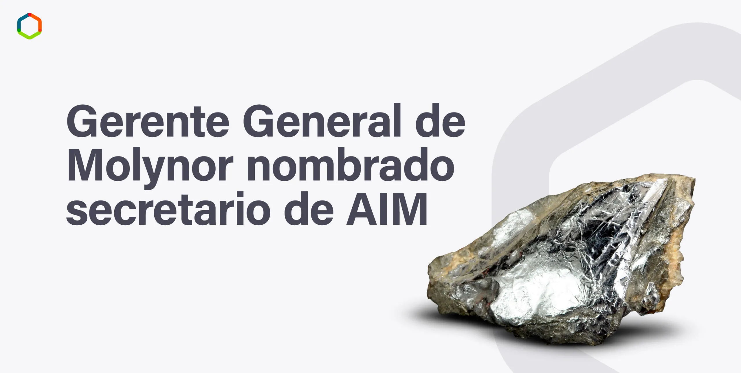 Gerente General de Molynor nombrado secretario de AIM
