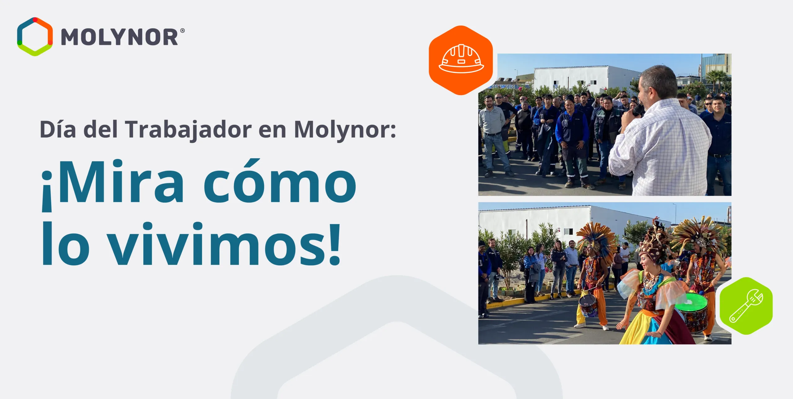 Día del Trabajador en Molynor: ¡Mira cómo lo vivimos!
