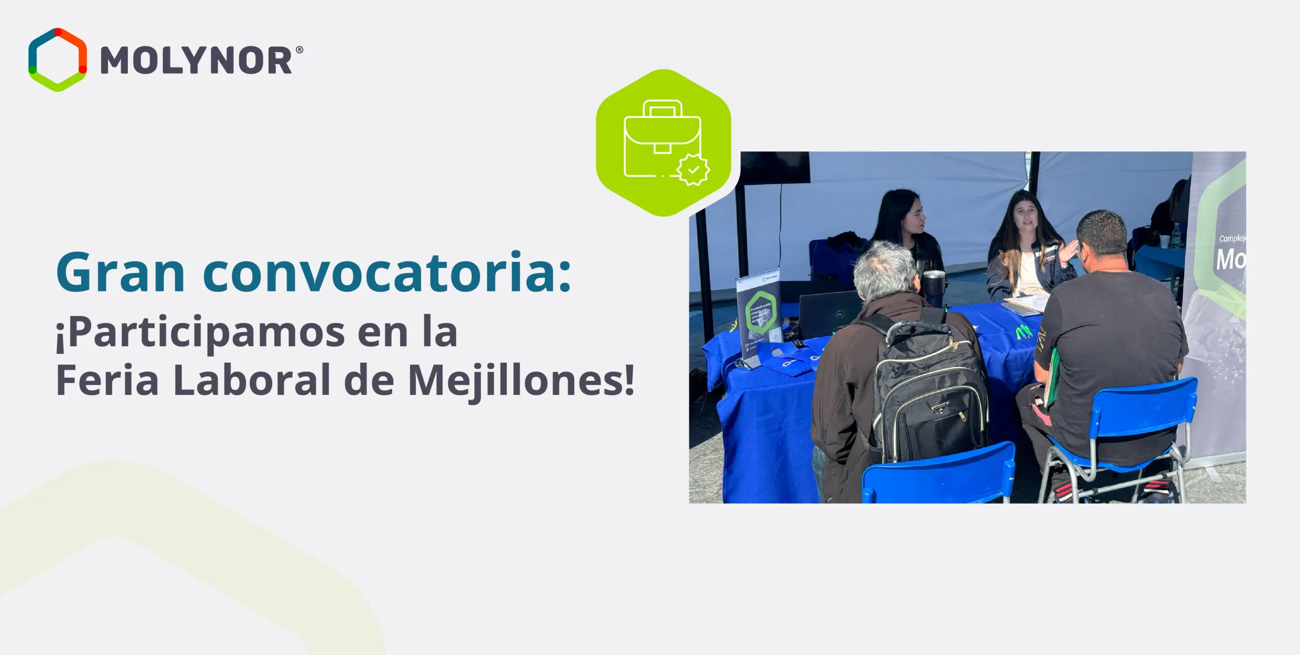 Gran convocatoria: ¡Participamos en la Feria Laboral de Mejillones!