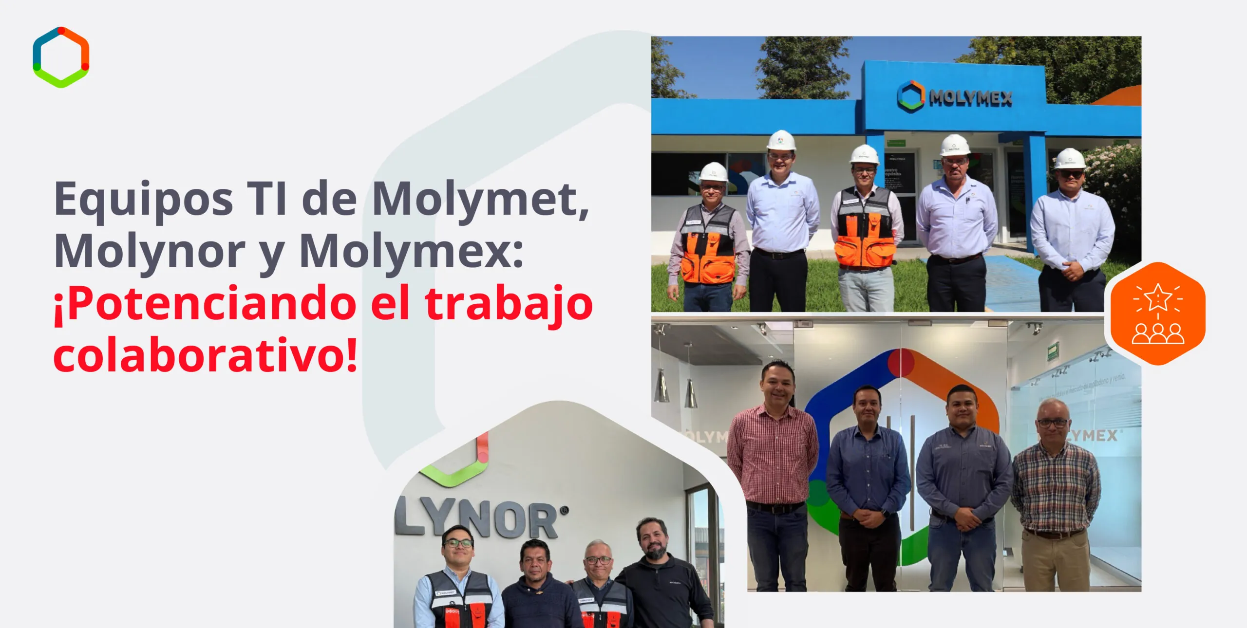 Equipos TI de Molymet, Molynor y Molymex: ¡Potenciando el trabajo colaborativo!