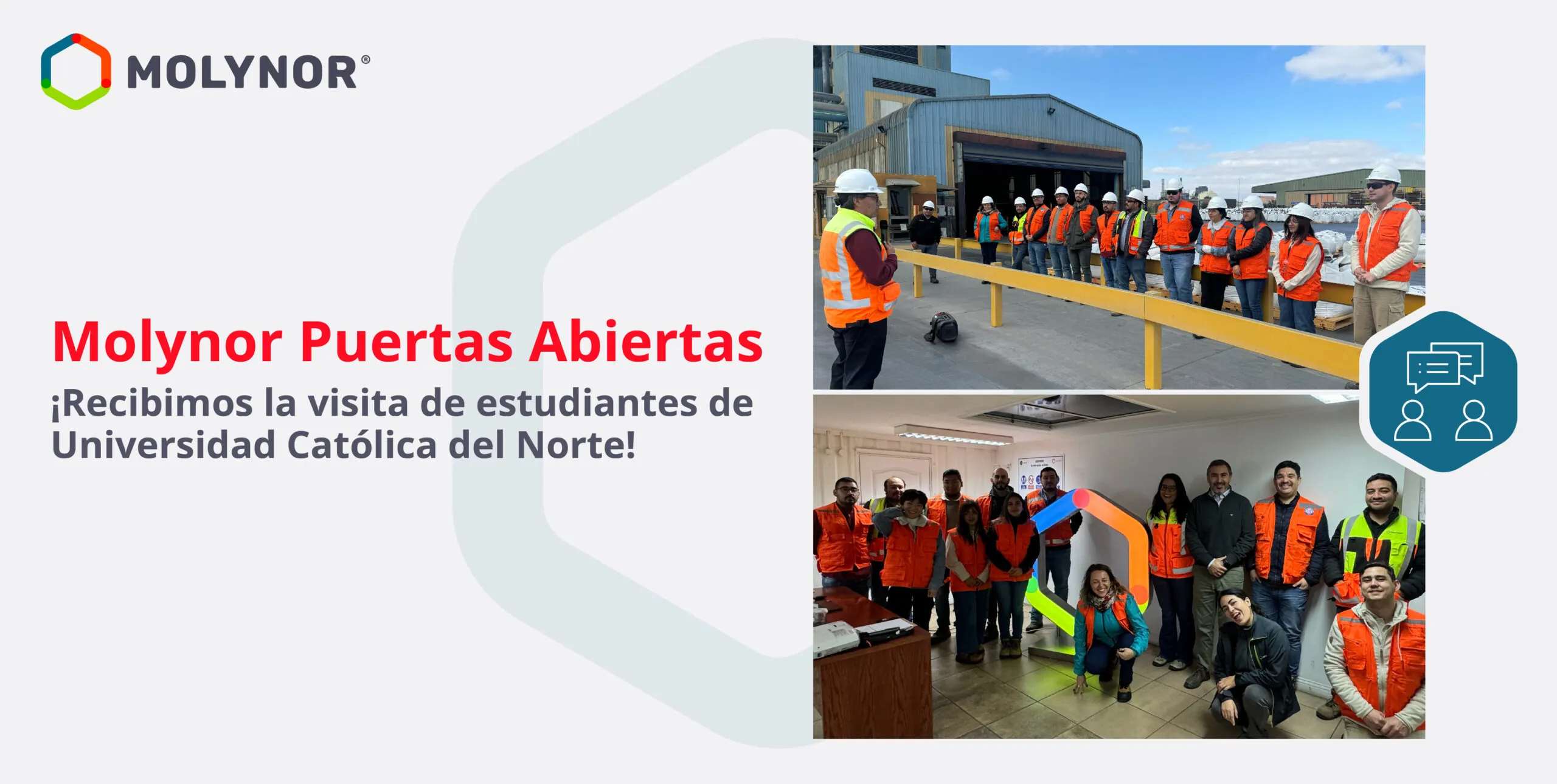 Molynor Puertas Abiertas: ¡Recibimos la visita de estudiantes de Universidad Católica del Norte!
