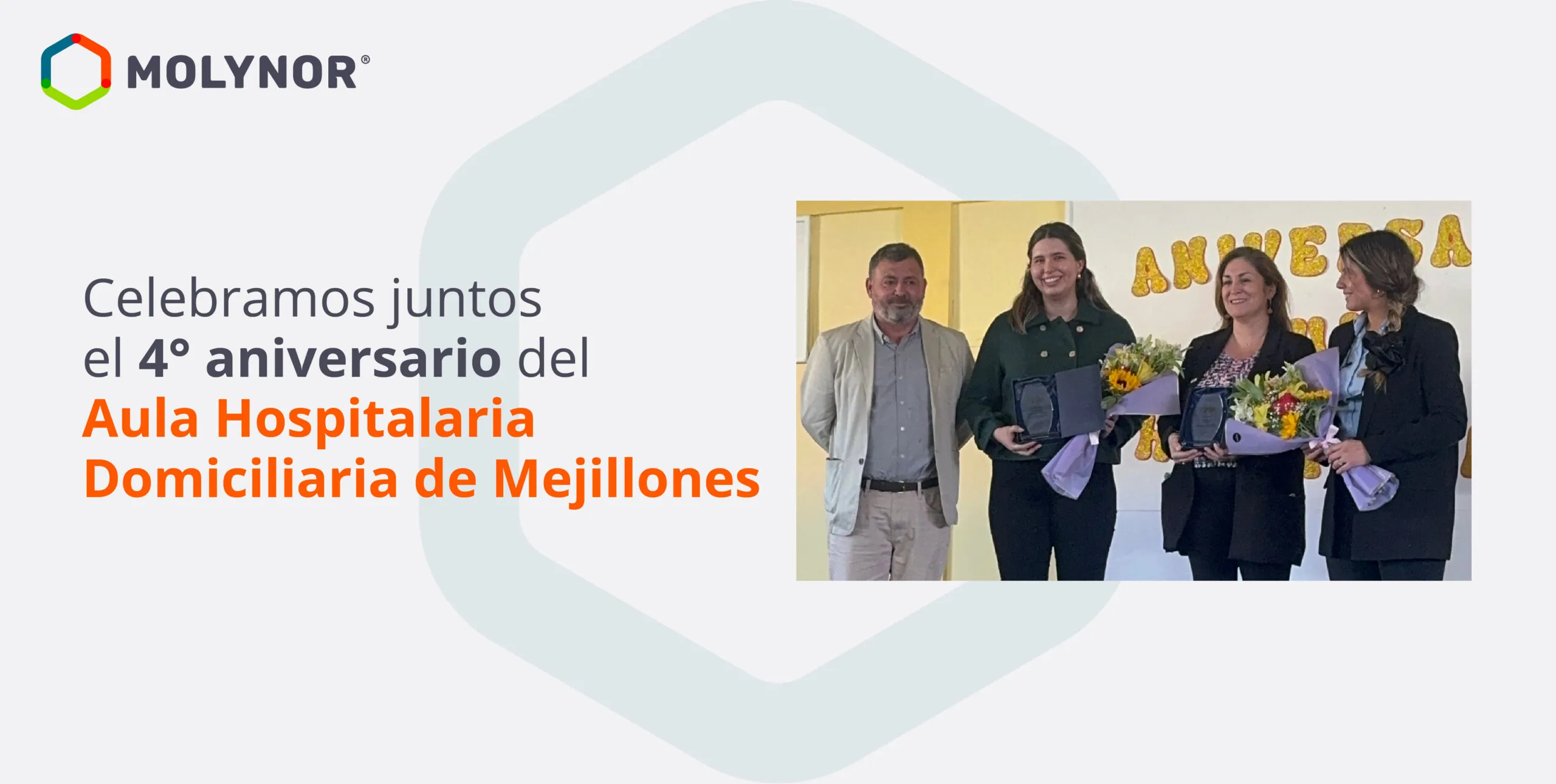 Celebramos juntos el 4° aniversario del Aula Hospitalaria Domiciliaria de Mejillones