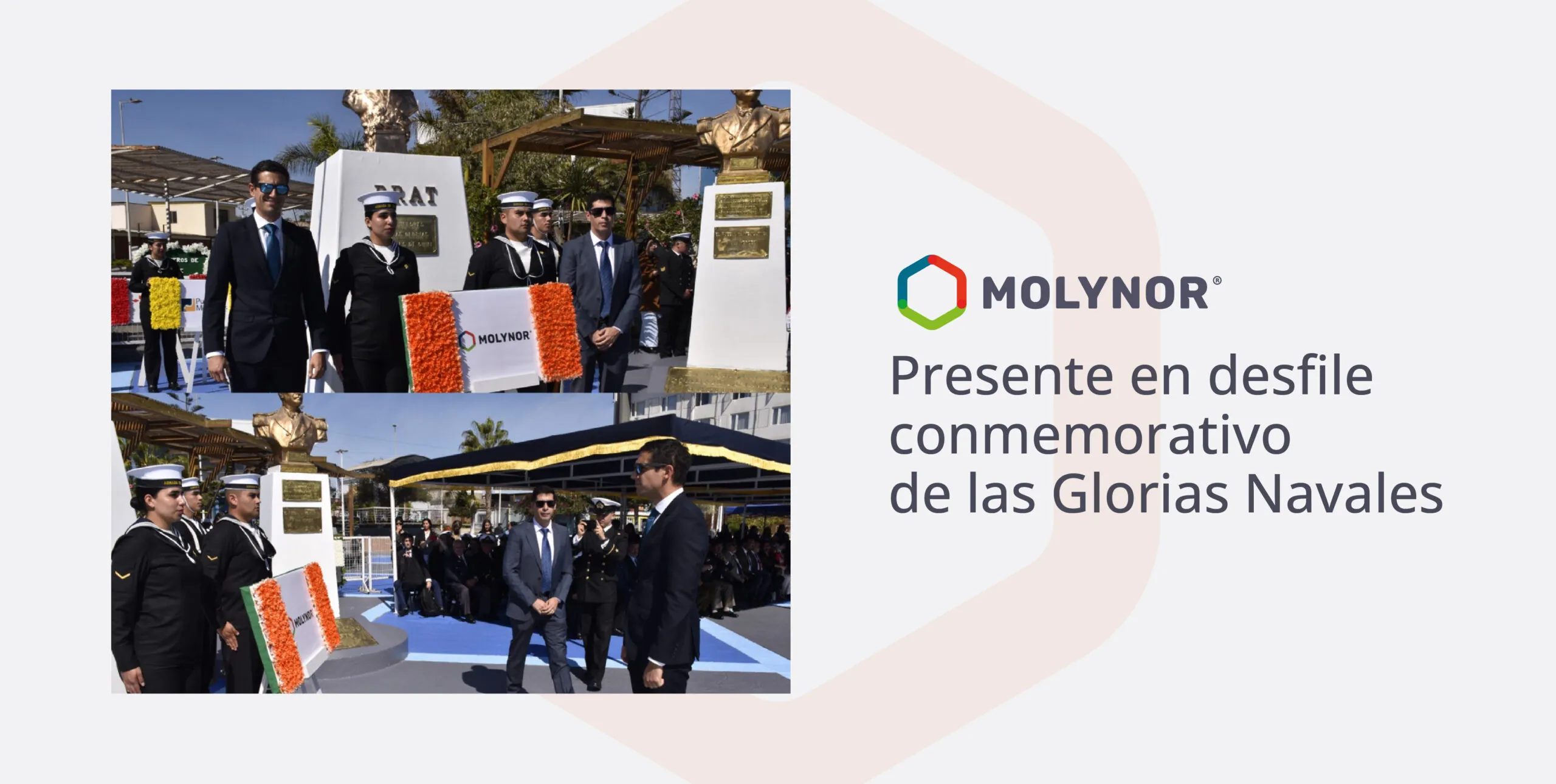 Molynor Presente en Desfile Conmemorativo de las Glorias Navales en Mejillones