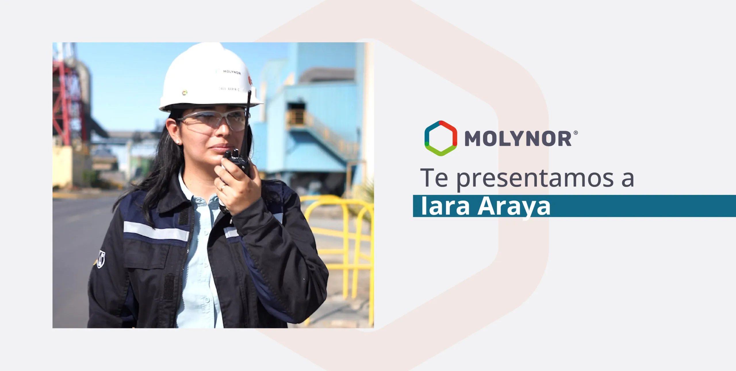 Somos Molynor: Aquí te presentamos a Iara Araya