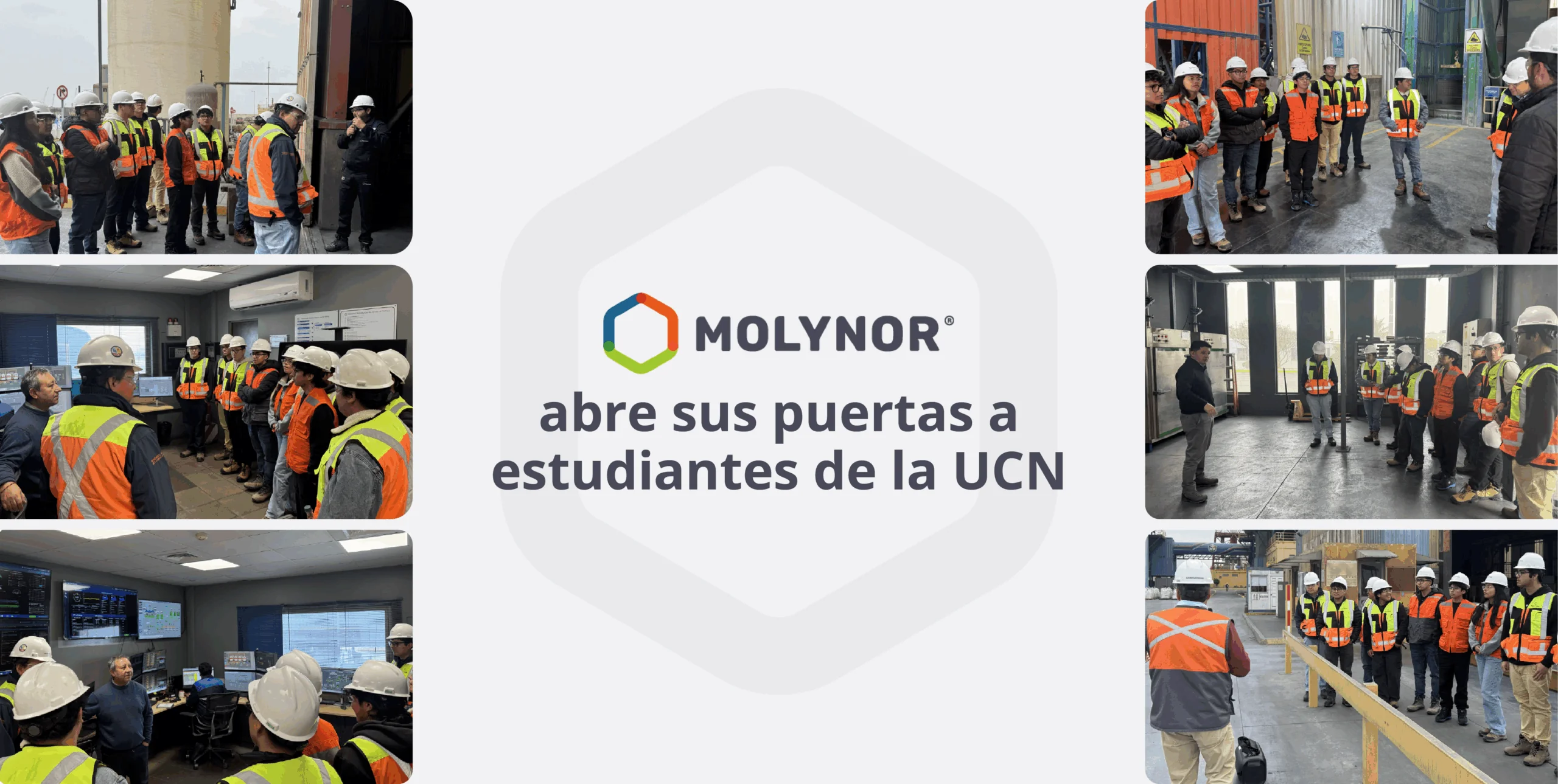 Molynor abre sus puertas a estudiantes de Ingeniería en Metalurgia de la UCN